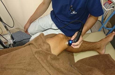 膝の超音波治療